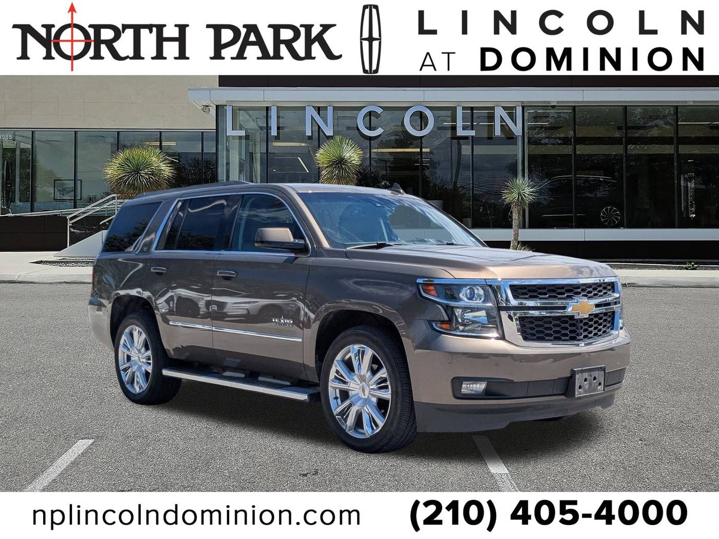 2015 Chevrolet Tahoe LT — SUV — 66,230 mi — San Antonio, TX
