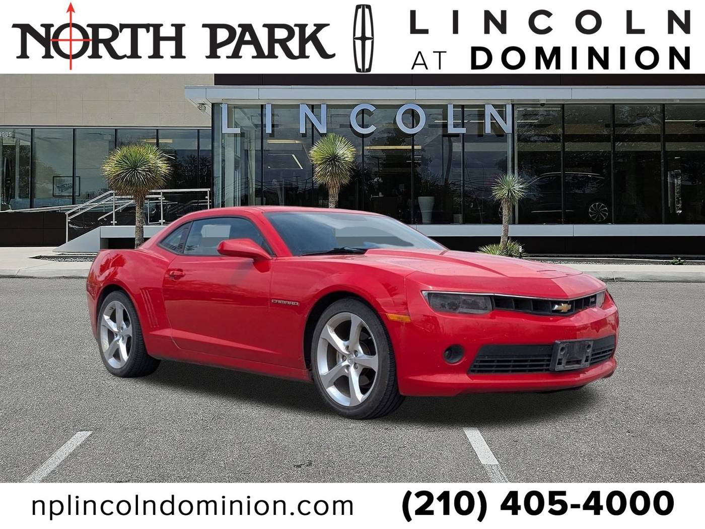 2015 Chevrolet Camaro 1LT — Coupe — 179,382 mi — San Antonio, TX