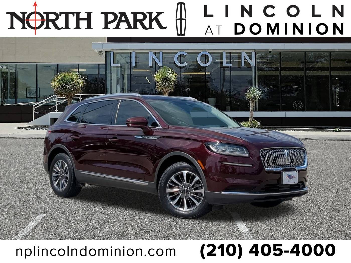 2022 Lincoln Nautilus Standard — SUV — 50,298 mi — San Antonio, TX