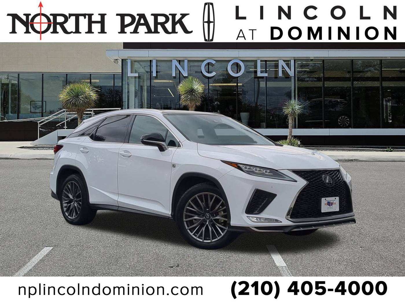 2020 Lexus RX RX 350 F Sport Performance — SUV — 75,195 mi — San Antonio, TX