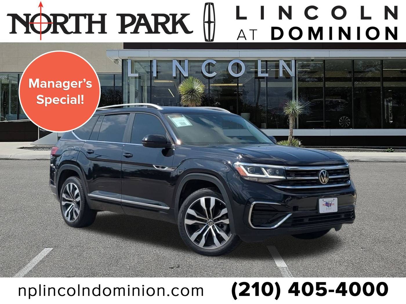 2021 Volkswagen Atlas SEL R-Line — SUV — 83,066 mi — San Antonio, TX