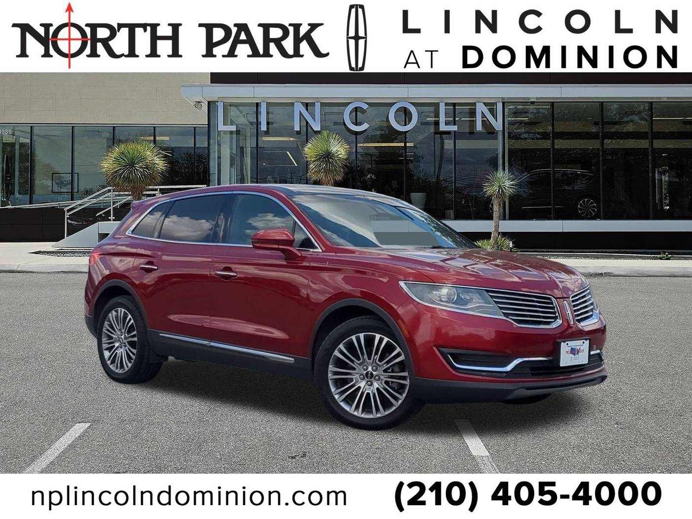 2018 Lincoln MKX Reserve — SUV — 82,009 mi — San Antonio, TX