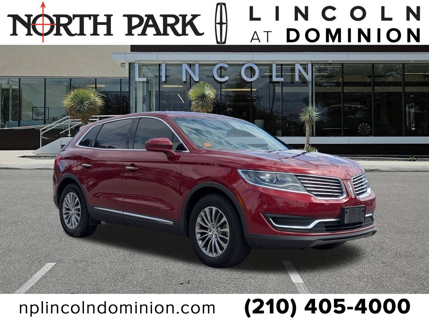 2018 Lincoln MKX Select — SUV — 62,351 mi — San Antonio, TX