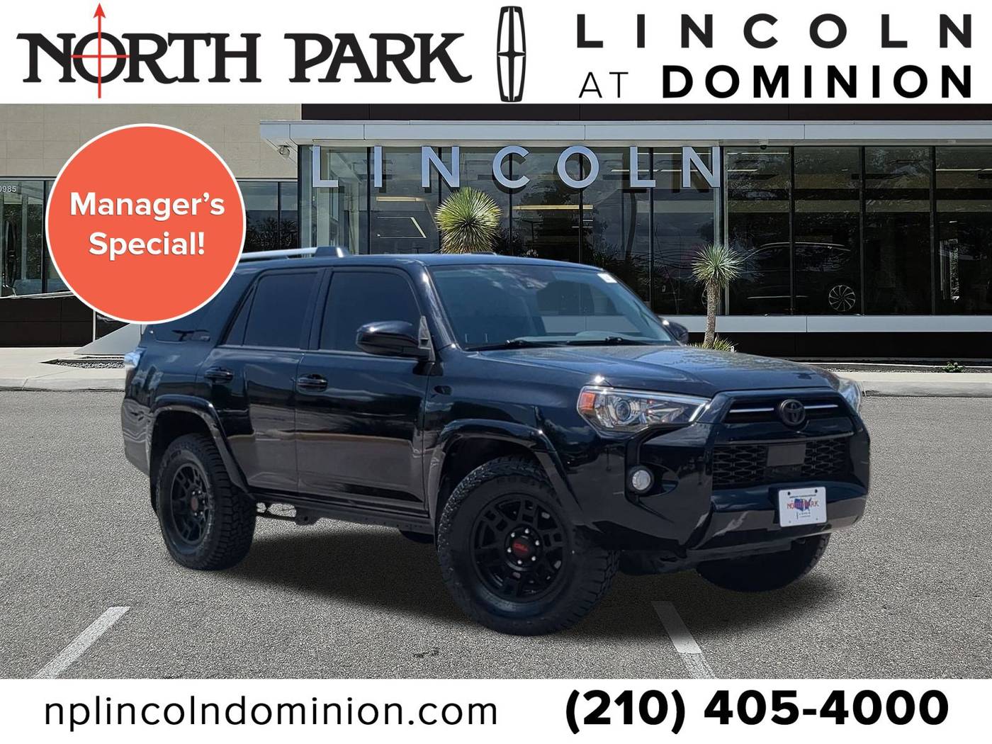 2020 Toyota 4Runner SR5 — SUV — 95,914 mi — San Antonio, TX