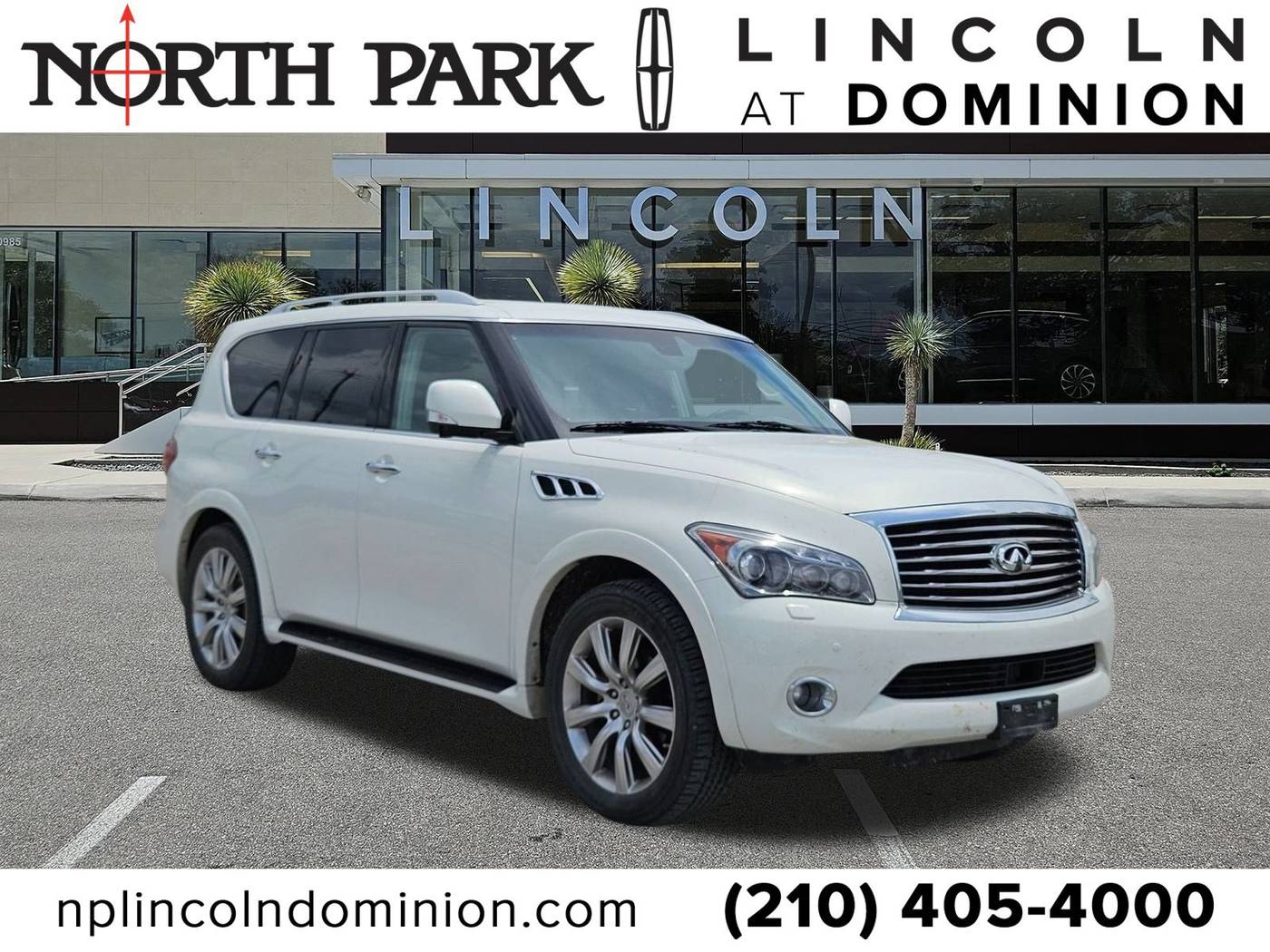 2012 INFINITI QX56 8-passenger — SUV — 62,735 mi — San Antonio, TX