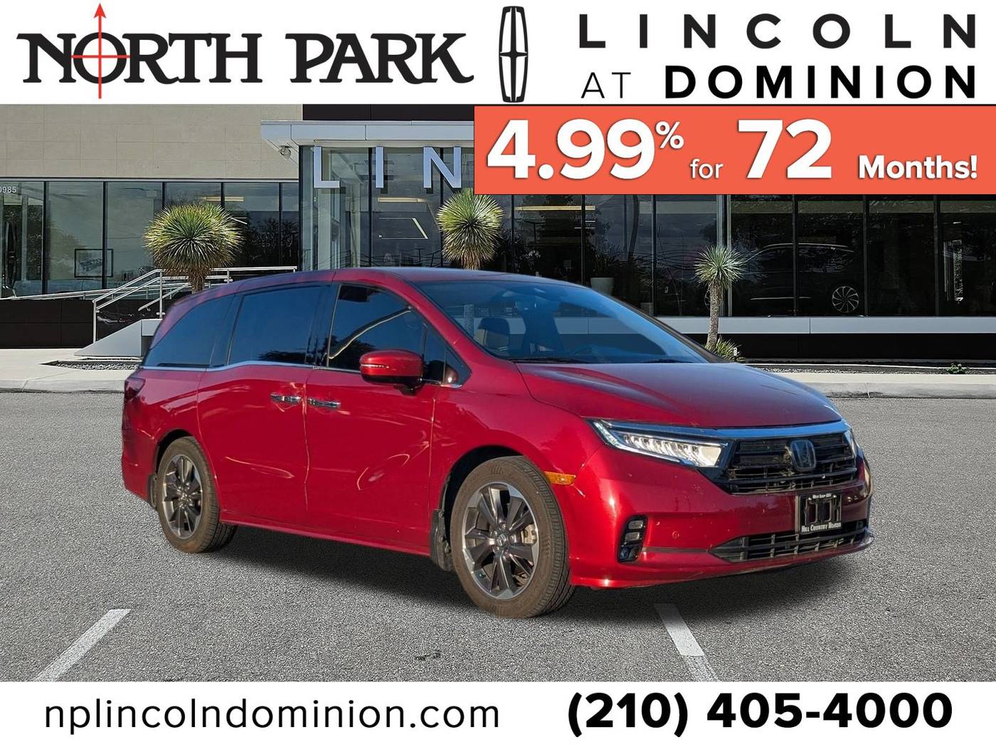 2022 Honda Odyssey Elite — Minivan — 107,612 mi — San Antonio, TX