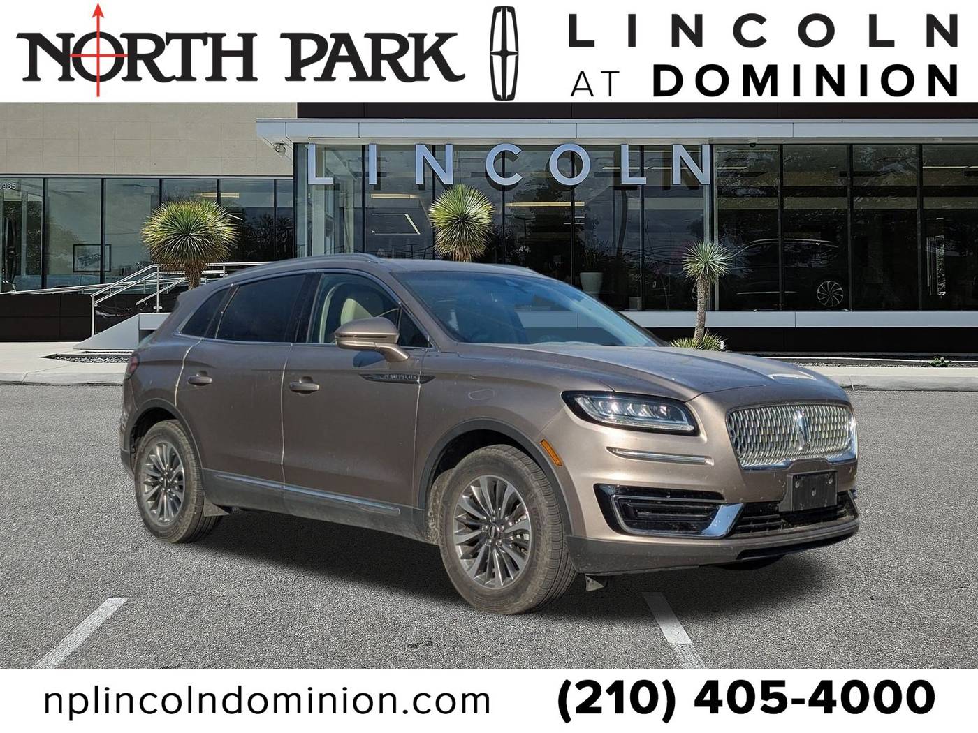 2020 Lincoln Nautilus Standard — SUV — 30,075 mi — San Antonio, TX