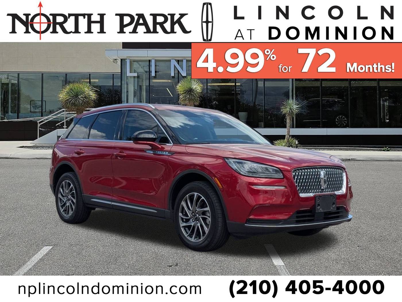 2022 Lincoln Corsair Standard — SUV — 24,889 mi — San Antonio, TX
