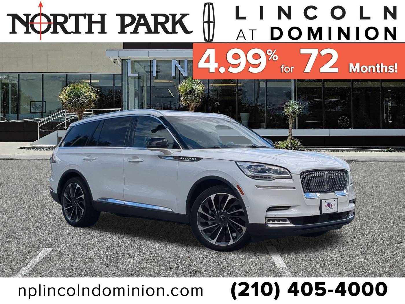 2023 Lincoln Aviator Reserve — SUV — 50,317 mi — San Antonio, TX