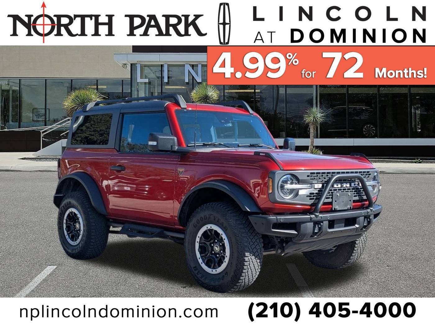 2023 Ford Bronco Badlands — SUV — 14,898 mi — San Antonio, TX