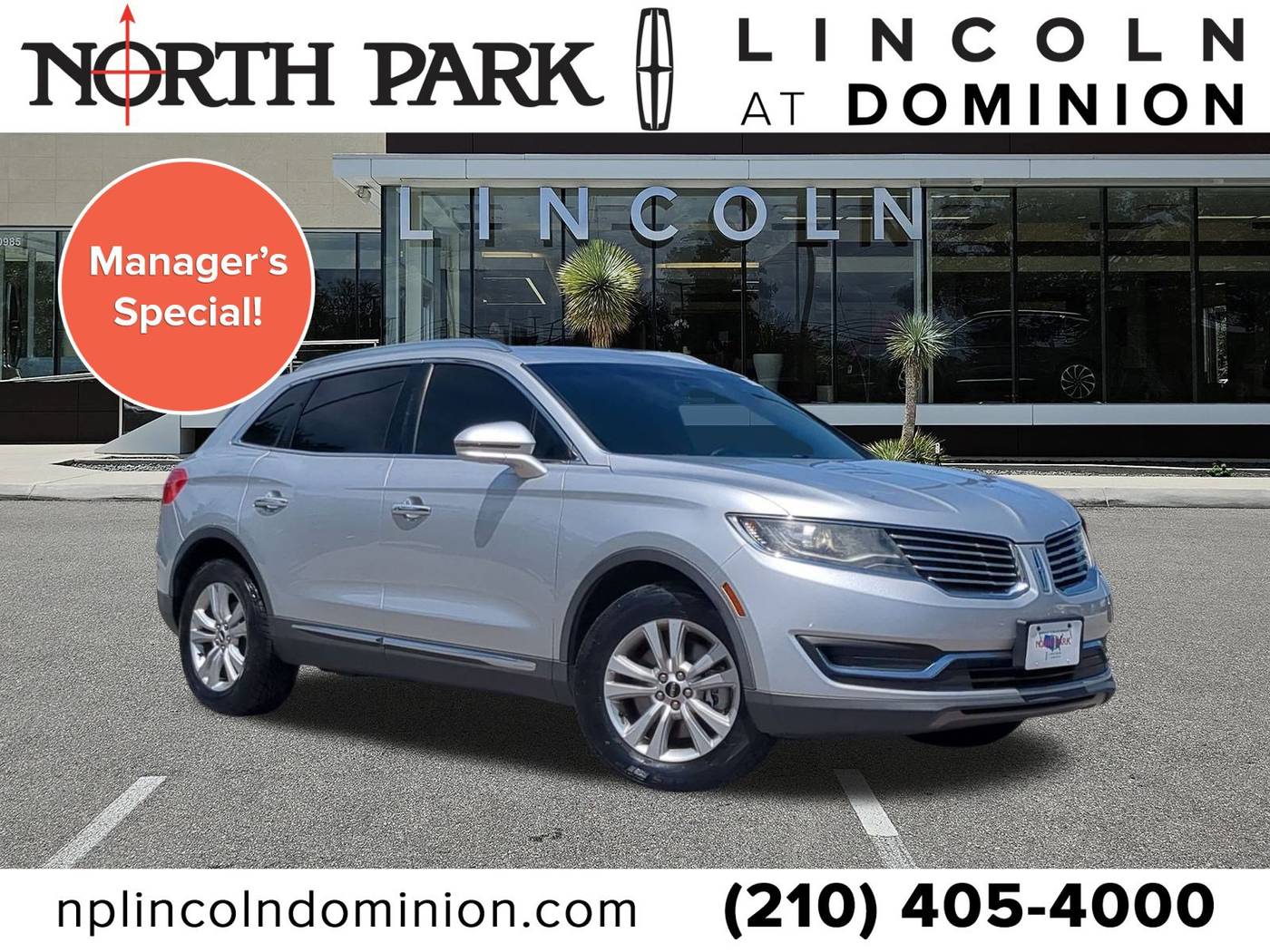 2017 Lincoln MKX Premiere — SUV — 112,927 mi — San Antonio, TX