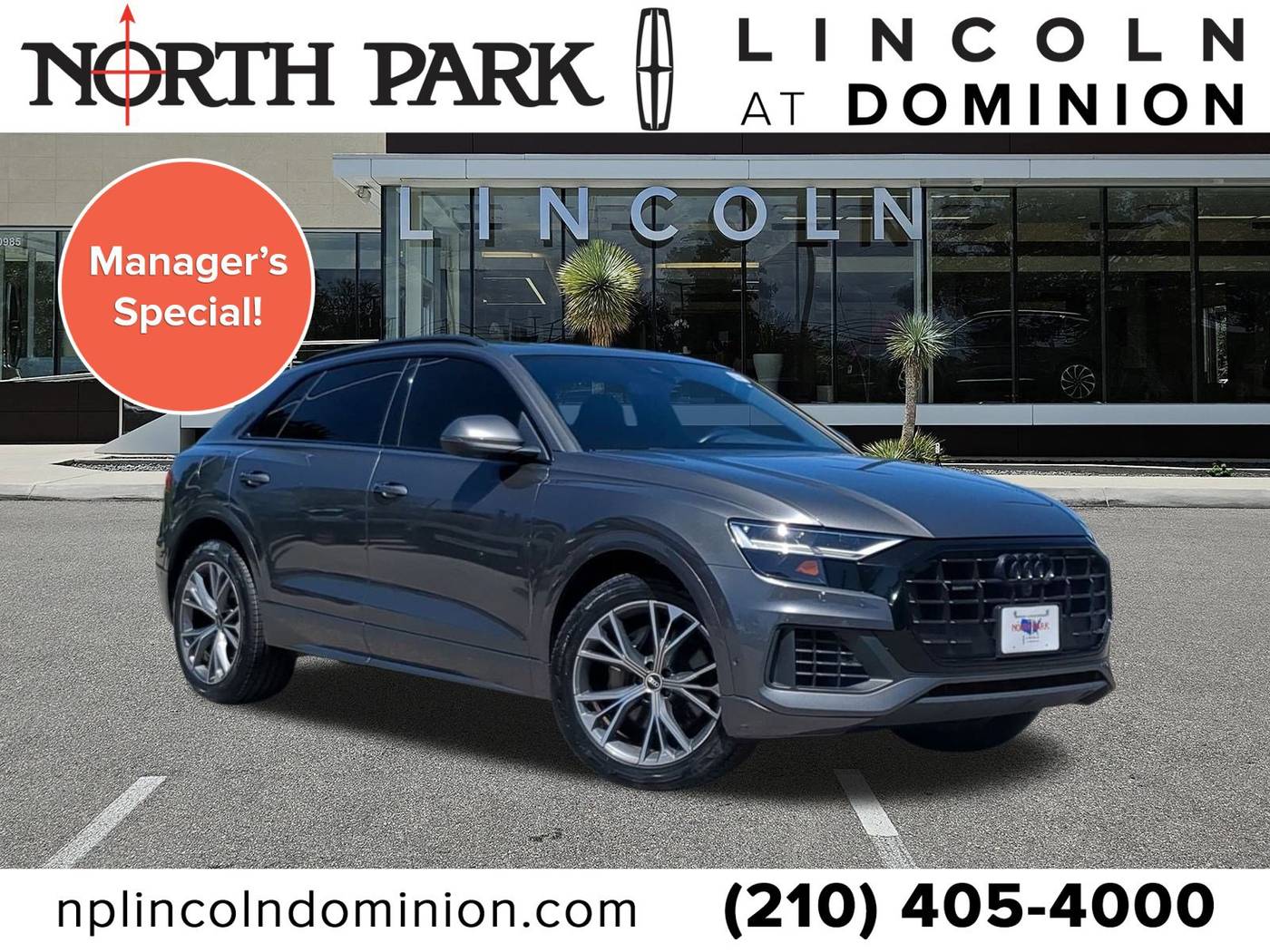 2021 Audi Q8 Premium — SUV — 58,793 mi — San Antonio, TX