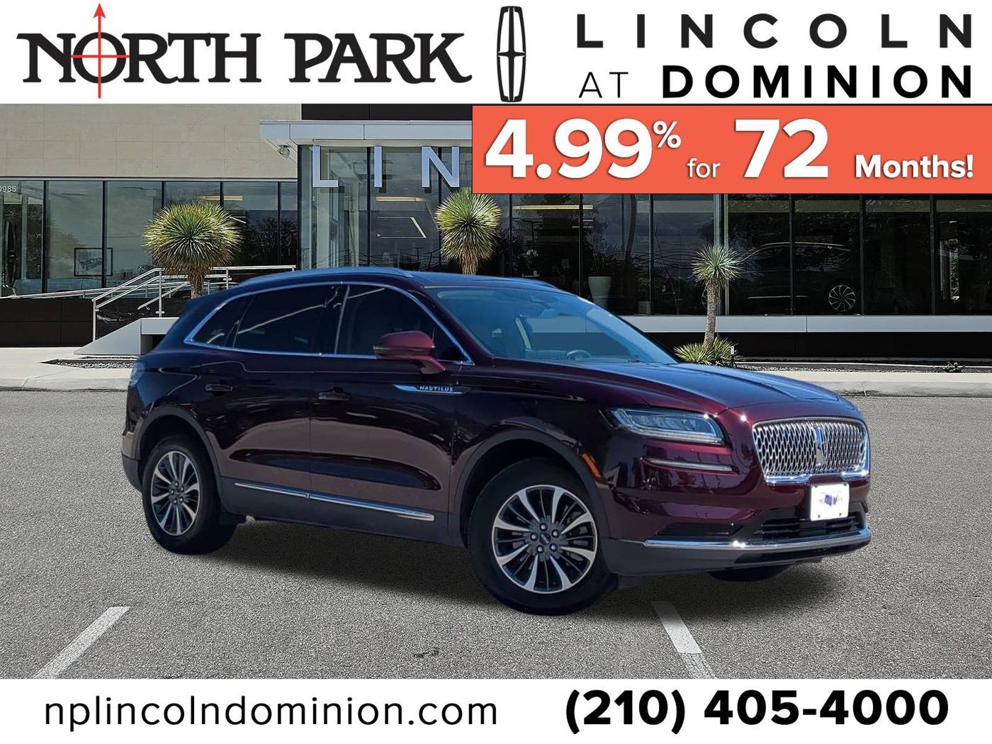 2023 Lincoln Nautilus Standard — SUV — 24,333 mi — San Antonio, TX