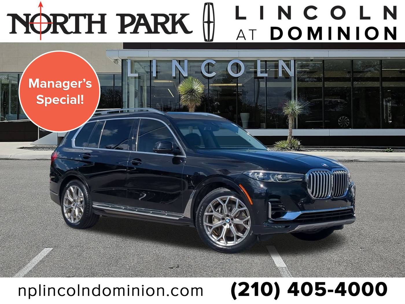 2020 BMW X7 40i — SUV — 86,710 mi — San Antonio, TX