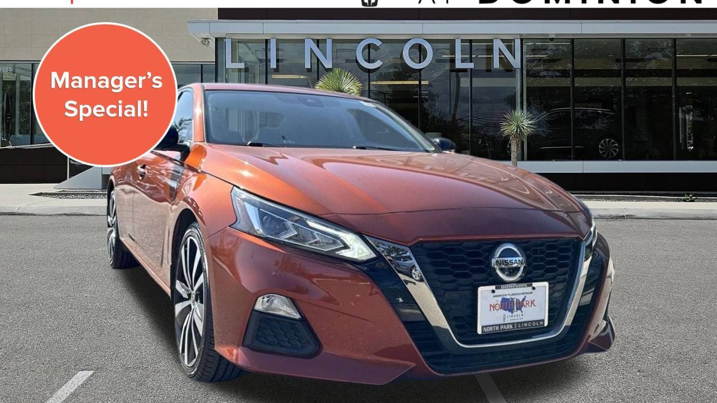 2020 Nissan Altima SR — Sedan — 26,813 mi — San Antonio, TX
