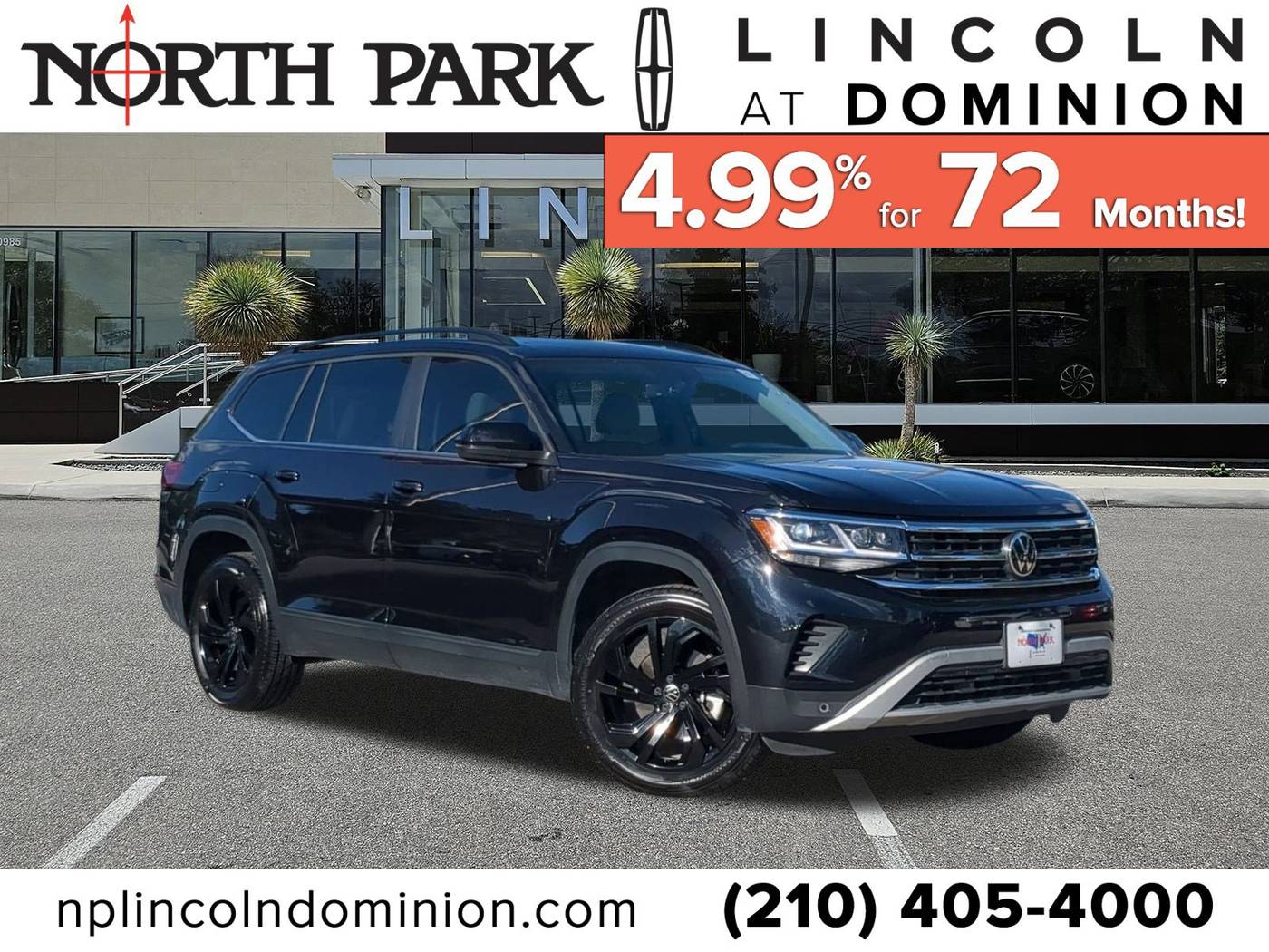 2022 Volkswagen Atlas SE with Technology — SUV — 51,204 mi — San Antonio, TX