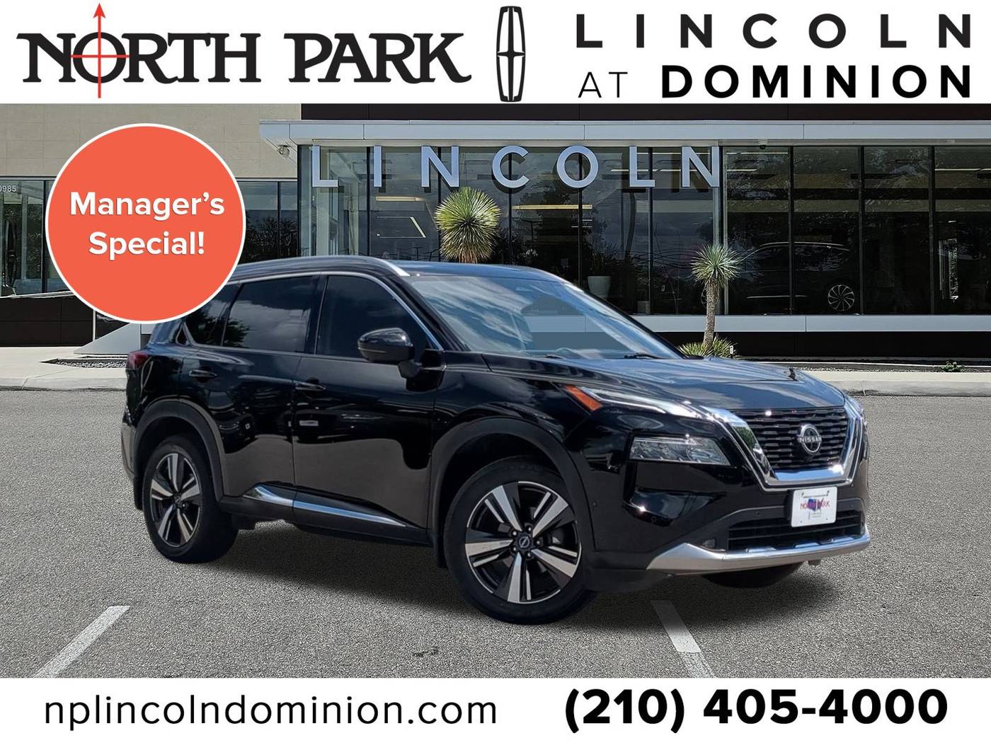 2022 Nissan Rogue Platinum — SUV — 25,887 mi — San Antonio, TX
