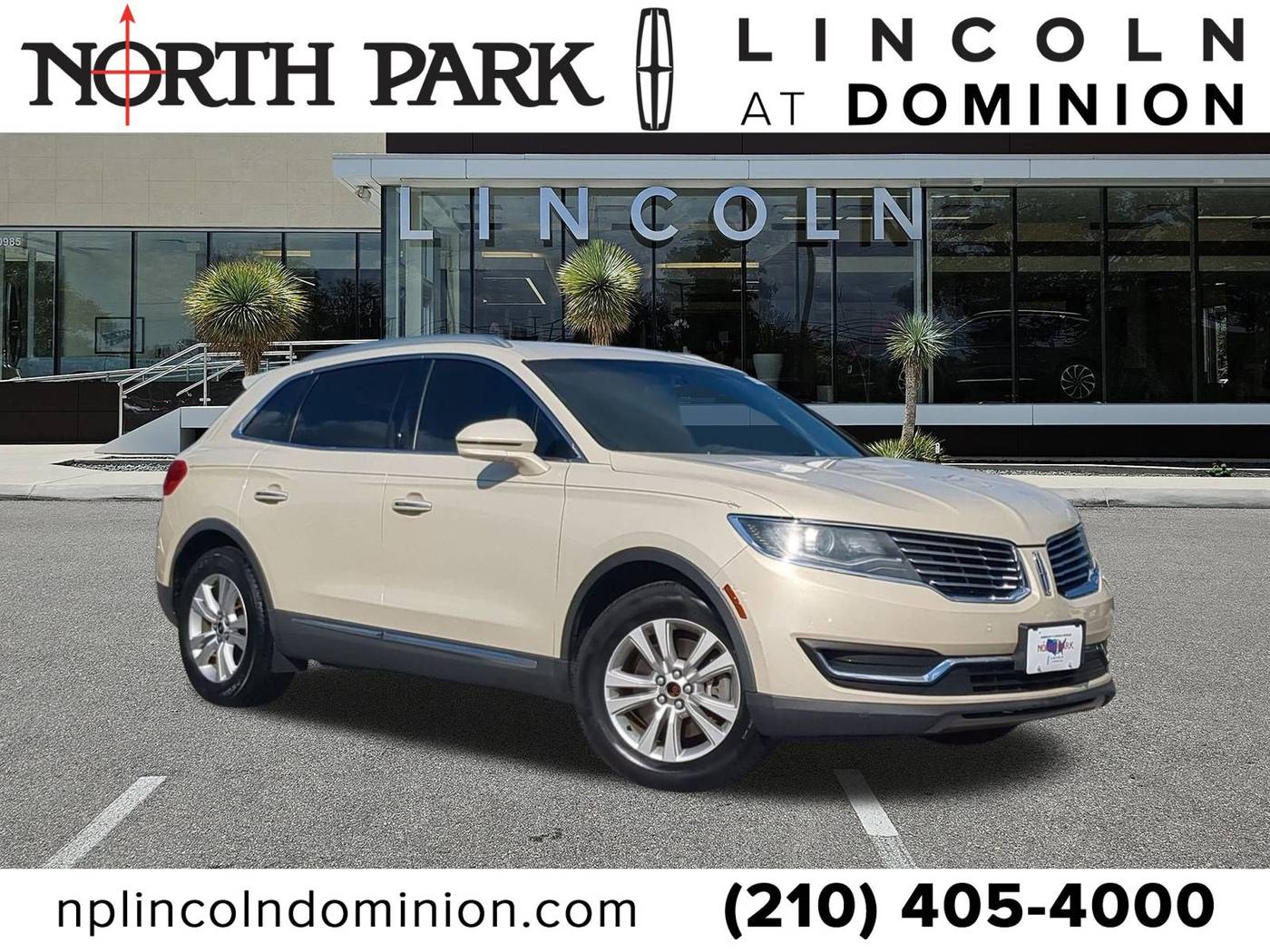 2016 Lincoln MKX Premiere — SUV — 103,323 mi — San Antonio, TX