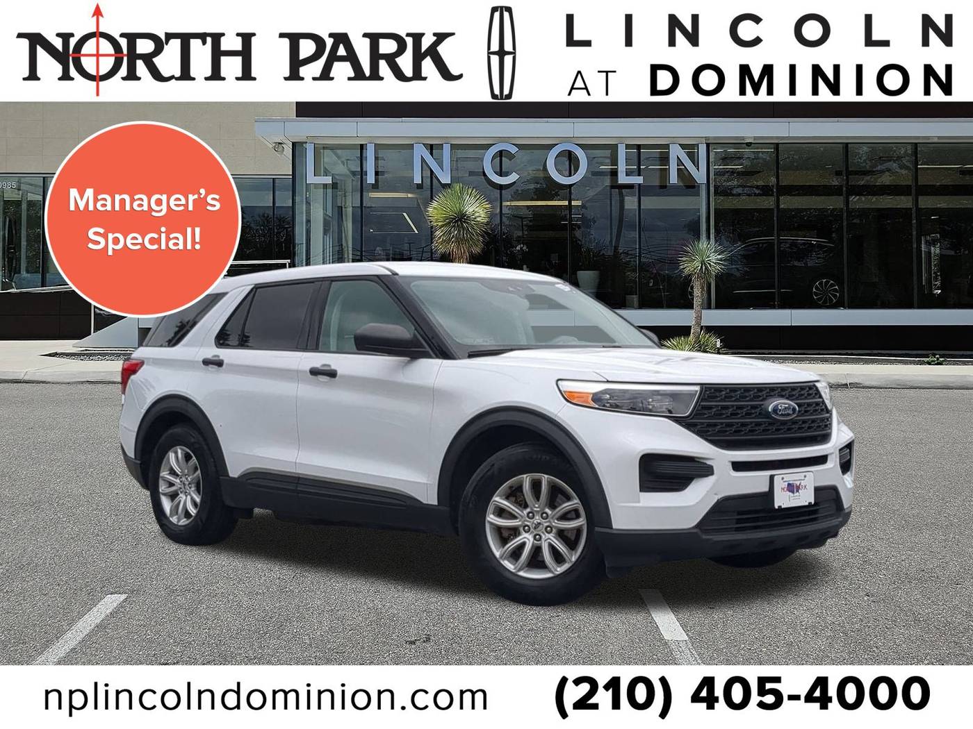 2020 Ford Explorer Base — SUV — 90,815 mi — San Antonio, TX