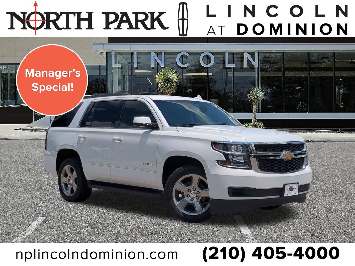 2019 Chevrolet Tahoe LS — SUV — 91,300 mi — San Antonio, TX