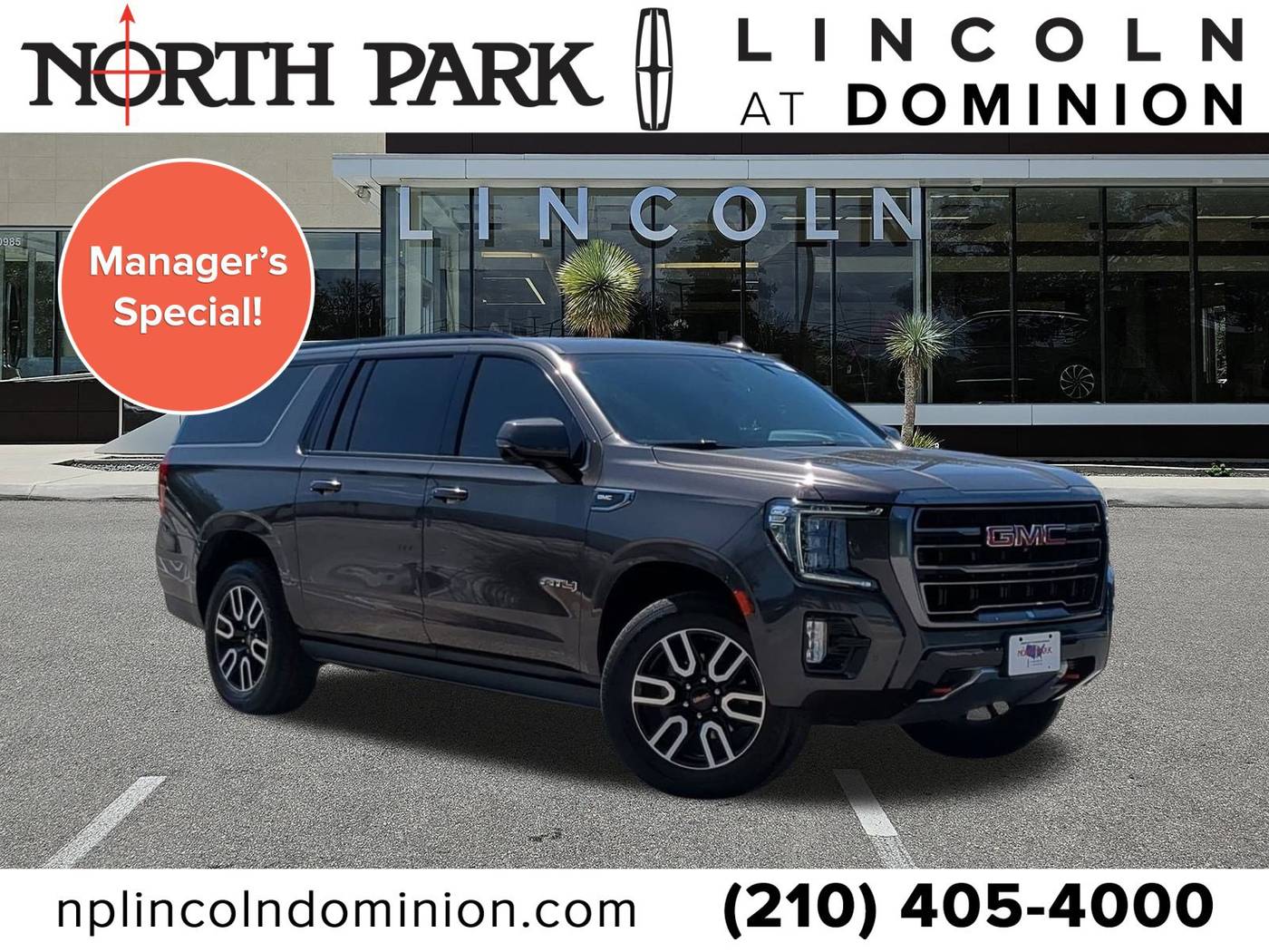 2021 GMC Yukon AT4 — SUV — 91,004 mi — San Antonio, TX
