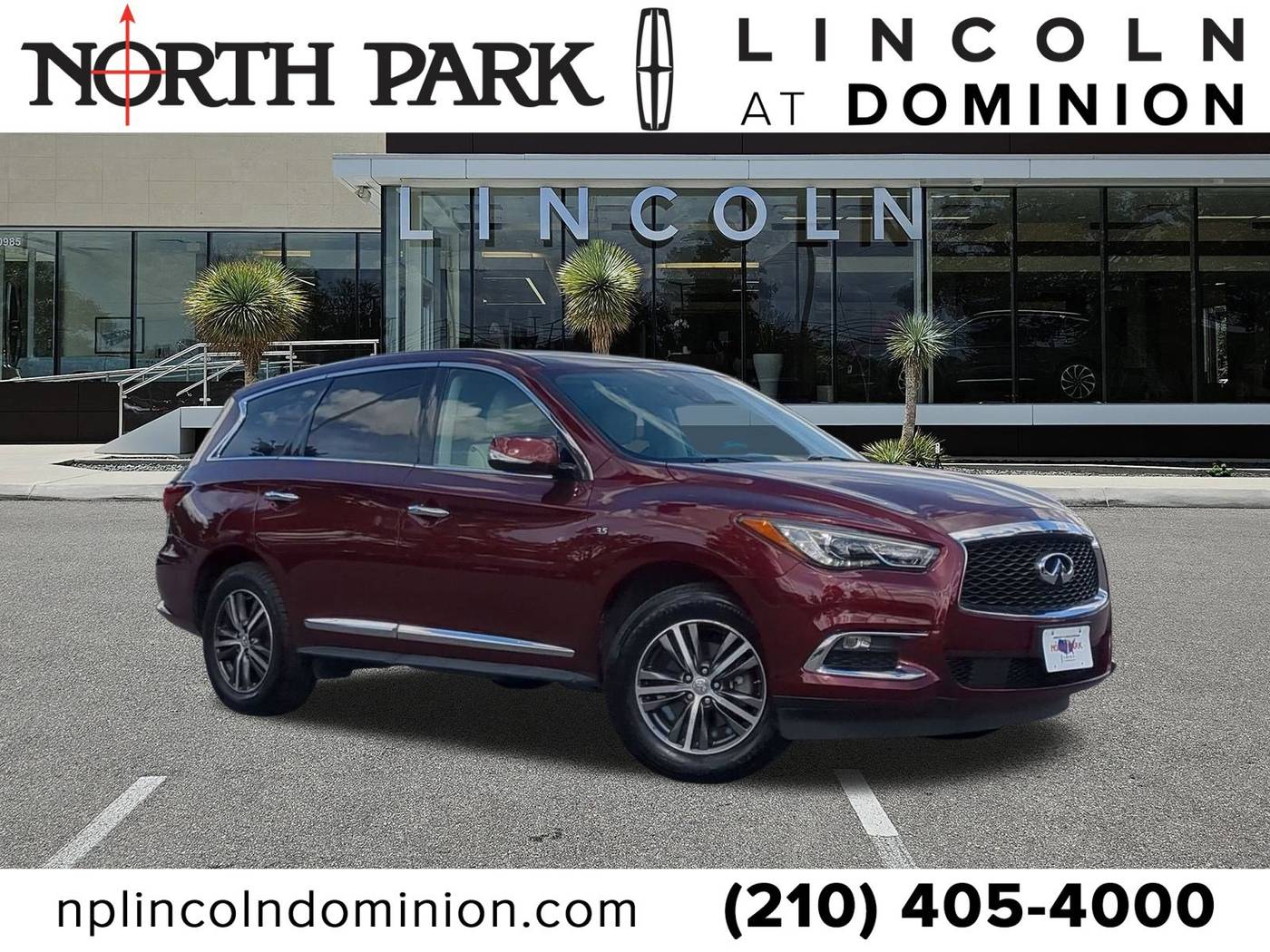 2019 INFINITI QX60 PURE — SUV — 55,805 mi — San Antonio, TX