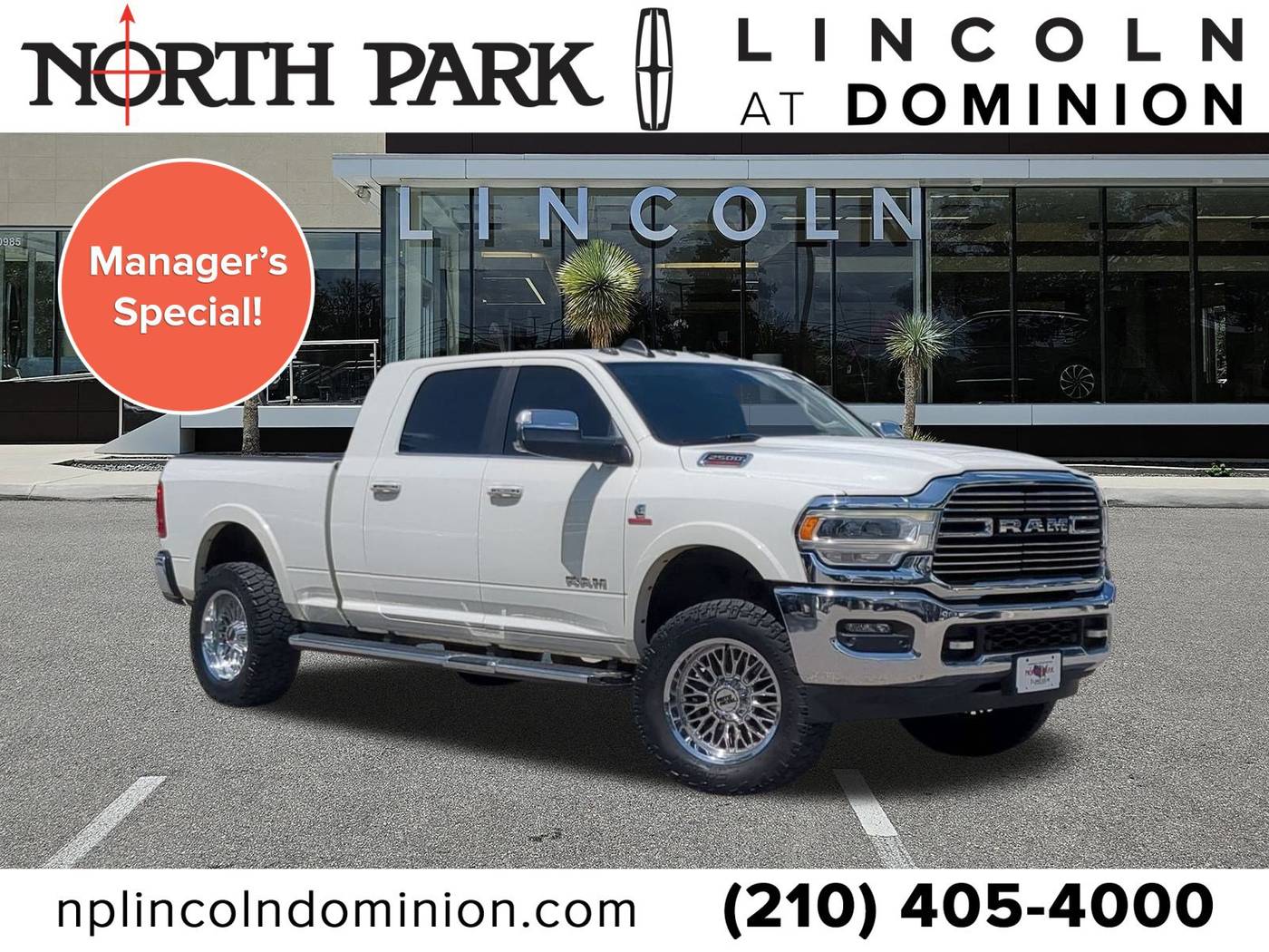 2020 Ram 2500 Laramie — Pickup Truck — 97,063 mi — San Antonio, TX
