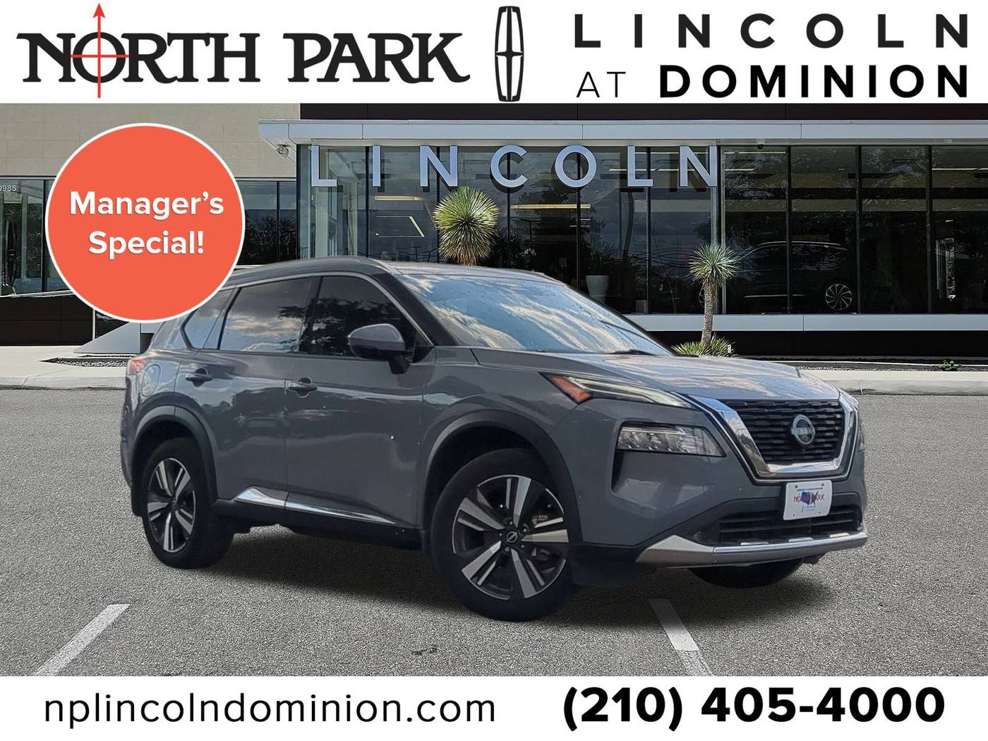 2022 Nissan Rogue Platinum — SUV — 33,035 mi — San Antonio, TX