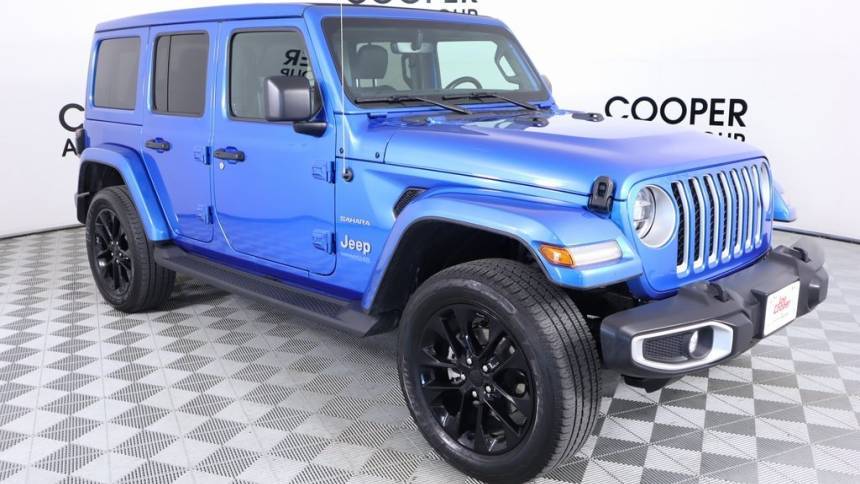 2021 Jeep Wrangler Sahara 4xe — SUV — 23,248 mi — Yukon, OK