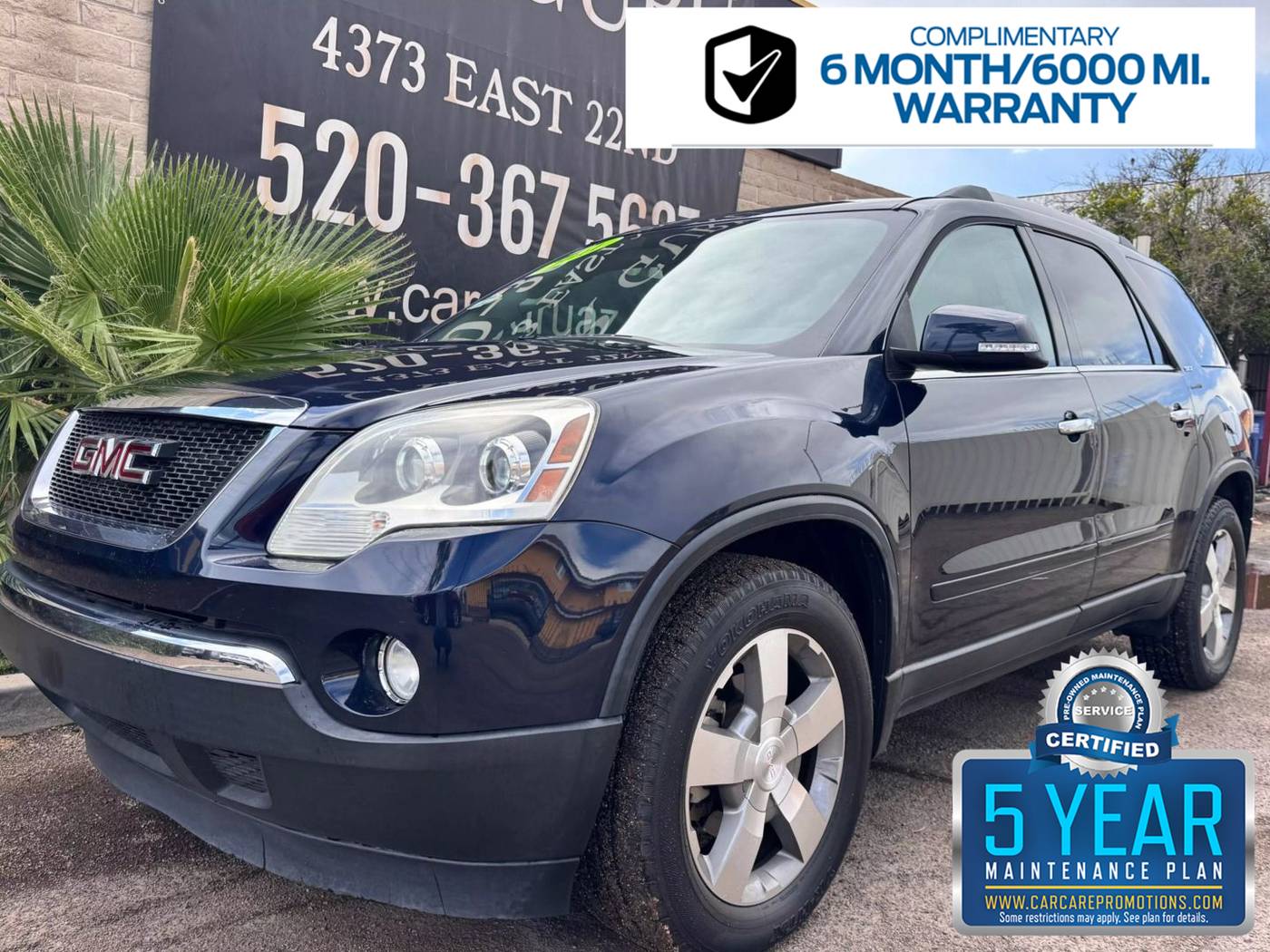 2011 GMC Acadia SLT1 — SUV — 95,350 mi — Tucson, AZ