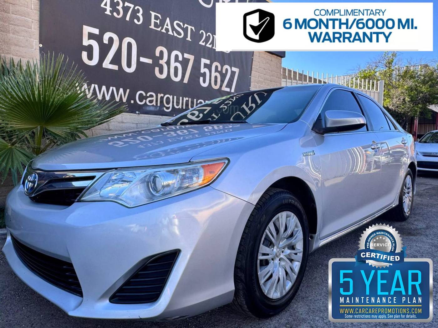 2012 Toyota Camry Hybrid LE — Sedan — 98,410 mi — Tucson, AZ