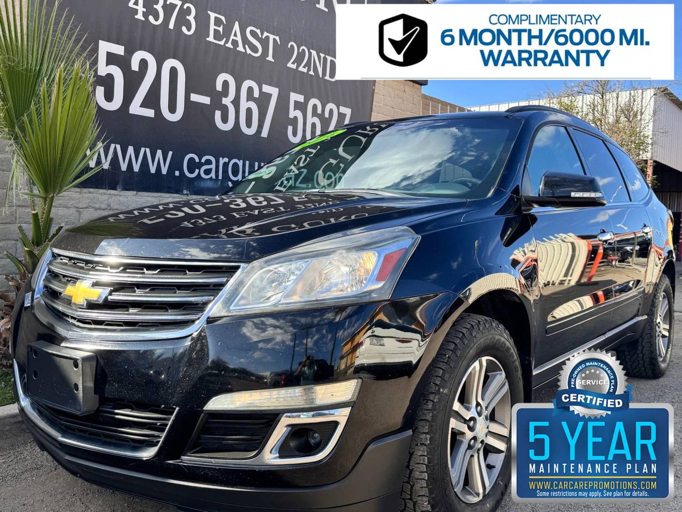 2016 Chevrolet Traverse LT — SUV — 142,847 mi — Tucson, AZ