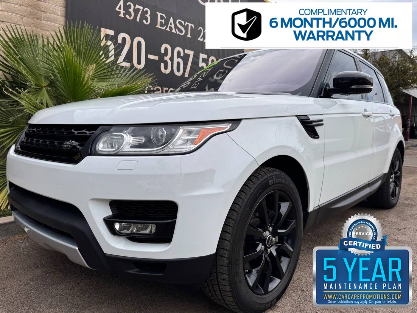 2016 Land Rover Range Rover Sport HSE — SUV — 112,492 mi — Tucson, AZ