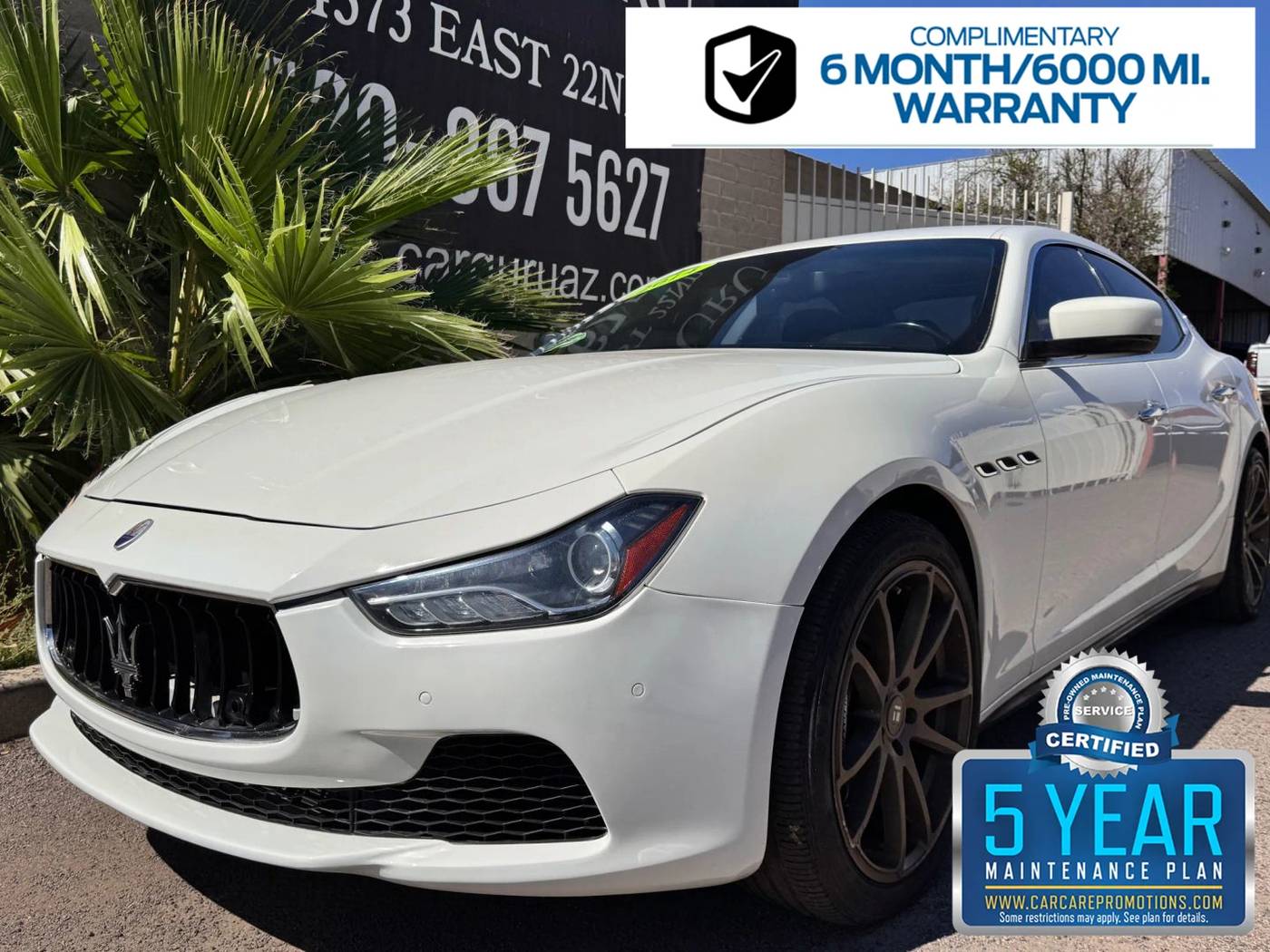 2014 Maserati Ghibli S Q4 — Sedan — 111,840 mi — Tucson, AZ