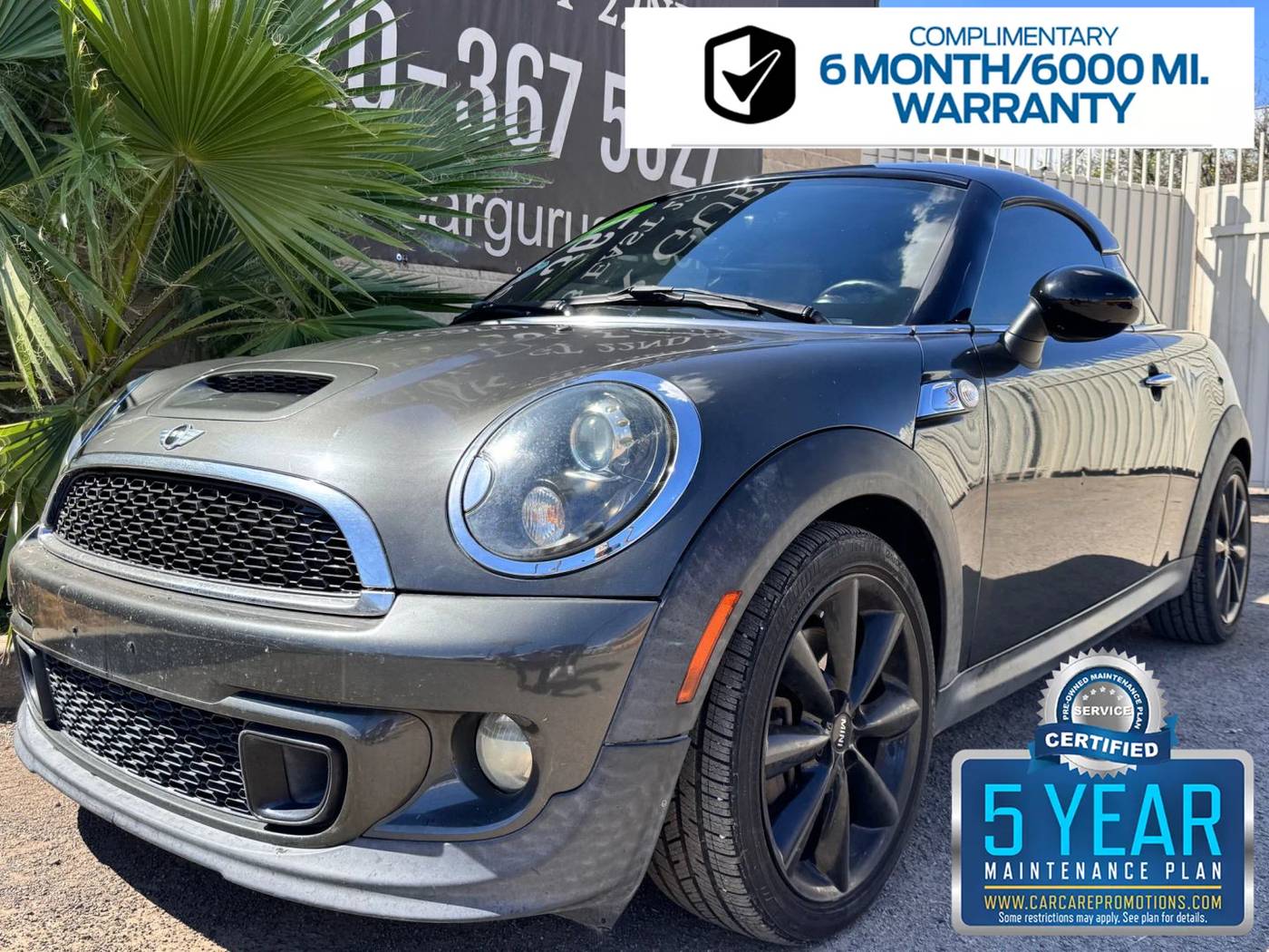 2012 MINI Cooper Coupe Cooper S — Coupe — 85,220 mi — Tucson, AZ