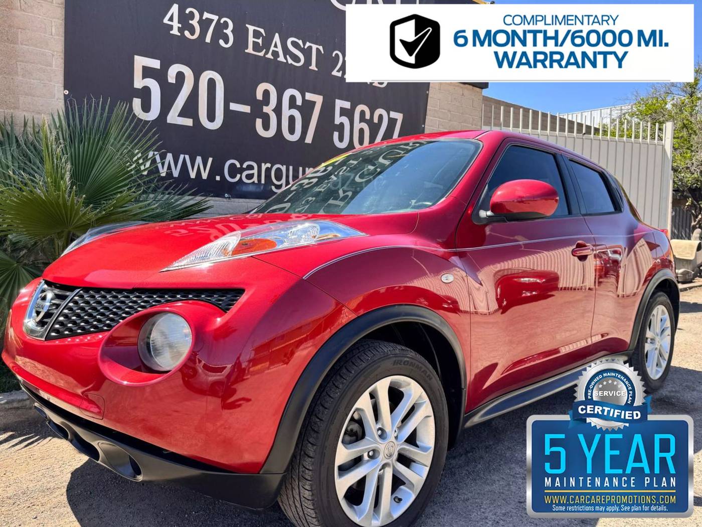 2014 Nissan JUKE SV — SUV — 123,260 mi — Tucson, AZ