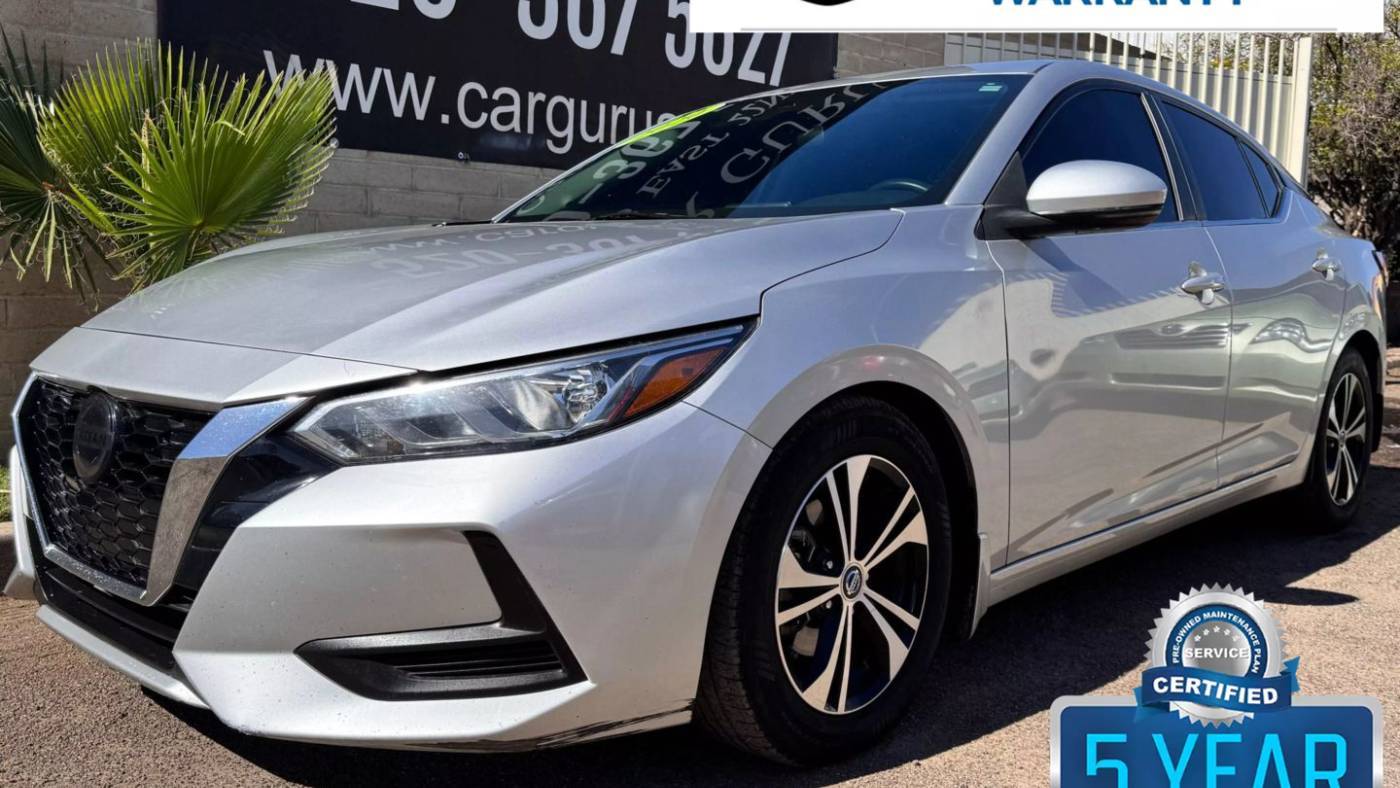 2020 Nissan Sentra SV — Sedan — 103,425 mi — Tucson, AZ