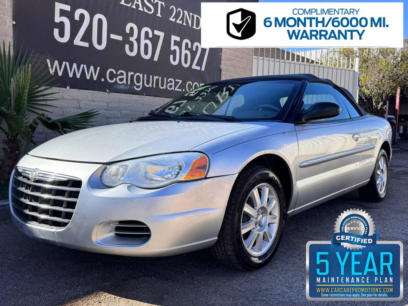 2005 Chrysler Sebring GTC — Convertible — 88,860 mi — Tucson, AZ