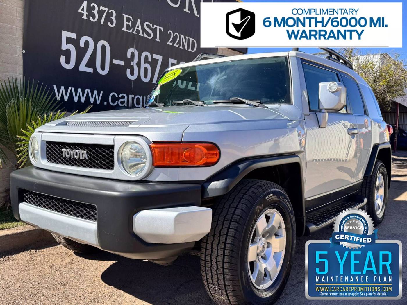 2008 Toyota FJ Cruiser Base — SUV — 154,020 mi — Tucson, AZ