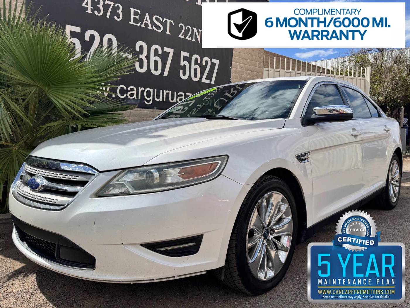 2012 Ford Taurus Limited — Sedan — 137,780 mi — Tucson, AZ