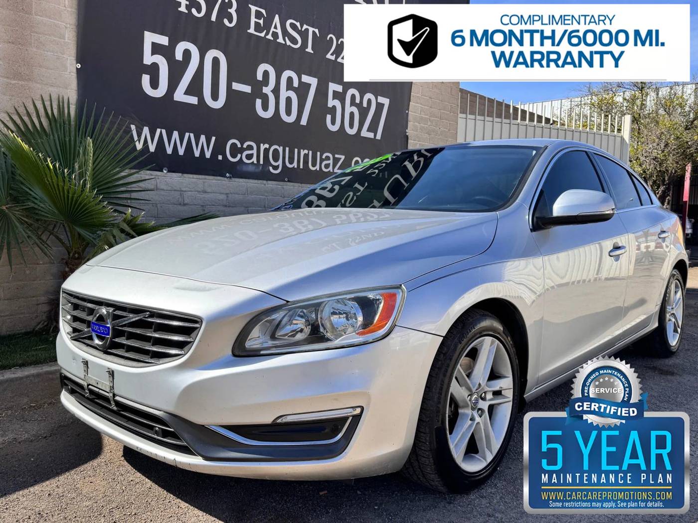 2015 Volvo S60 Premier — Sedan — 112,400 mi — Tucson, AZ