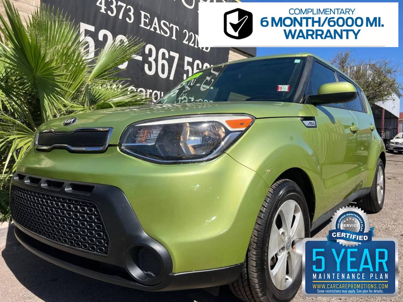 2015 Kia Soul Base — Hatchback — 133,465 mi — Tucson, AZ