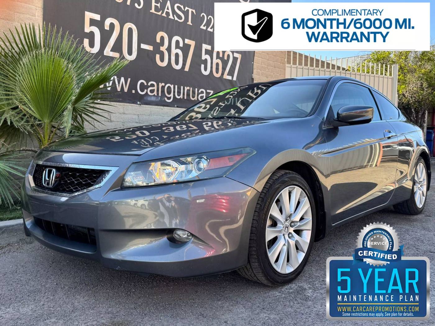 2008 Honda Accord EX-L V6 — Coupe — 118,725 mi — Tucson, AZ