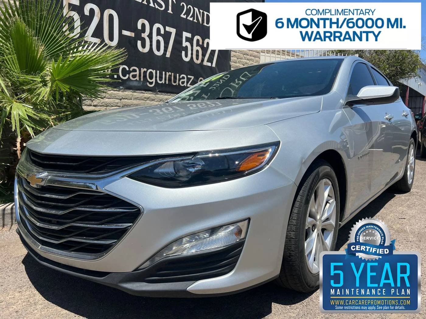 2020 Chevrolet Malibu LT — Sedan — 89,780 mi — Tucson, AZ