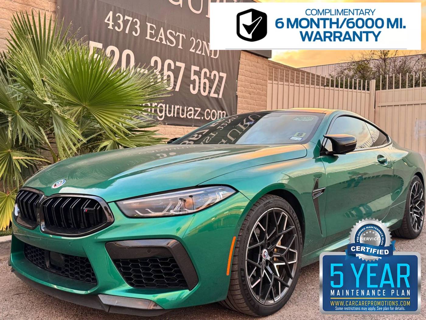 2023 BMW M8 Competition — Coupe — 27,520 mi — Tucson, AZ