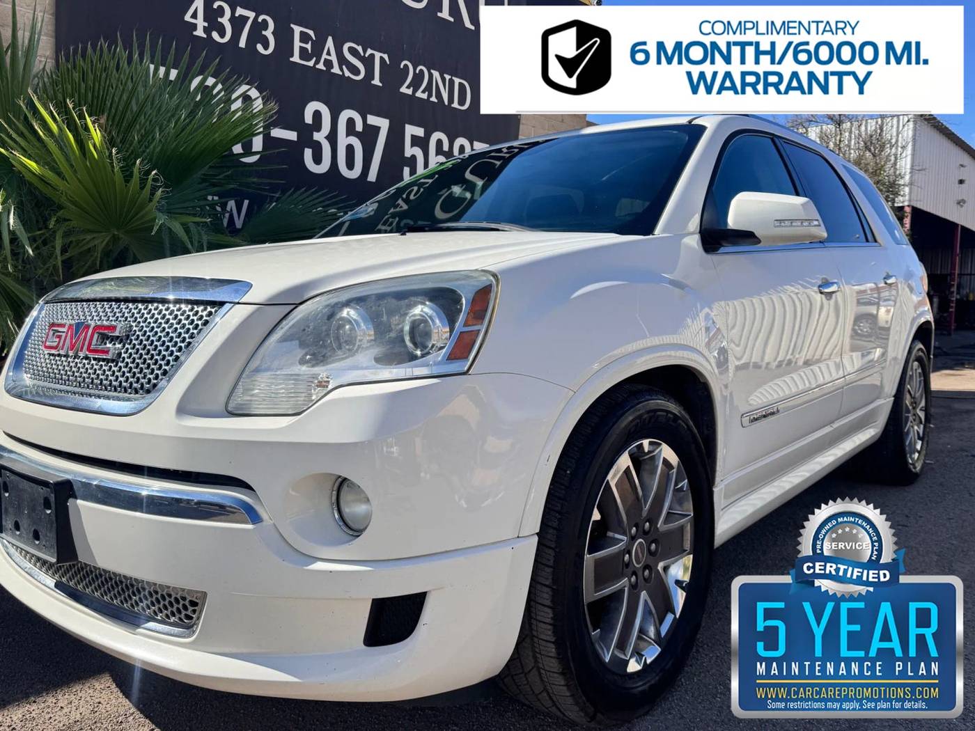 2012 GMC Acadia Denali — SUV — 134,165 mi — Tucson, AZ