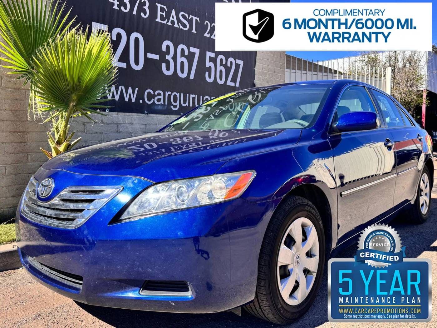 2009 Toyota Camry LE — Sedan — 125,545 mi — Tucson, AZ
