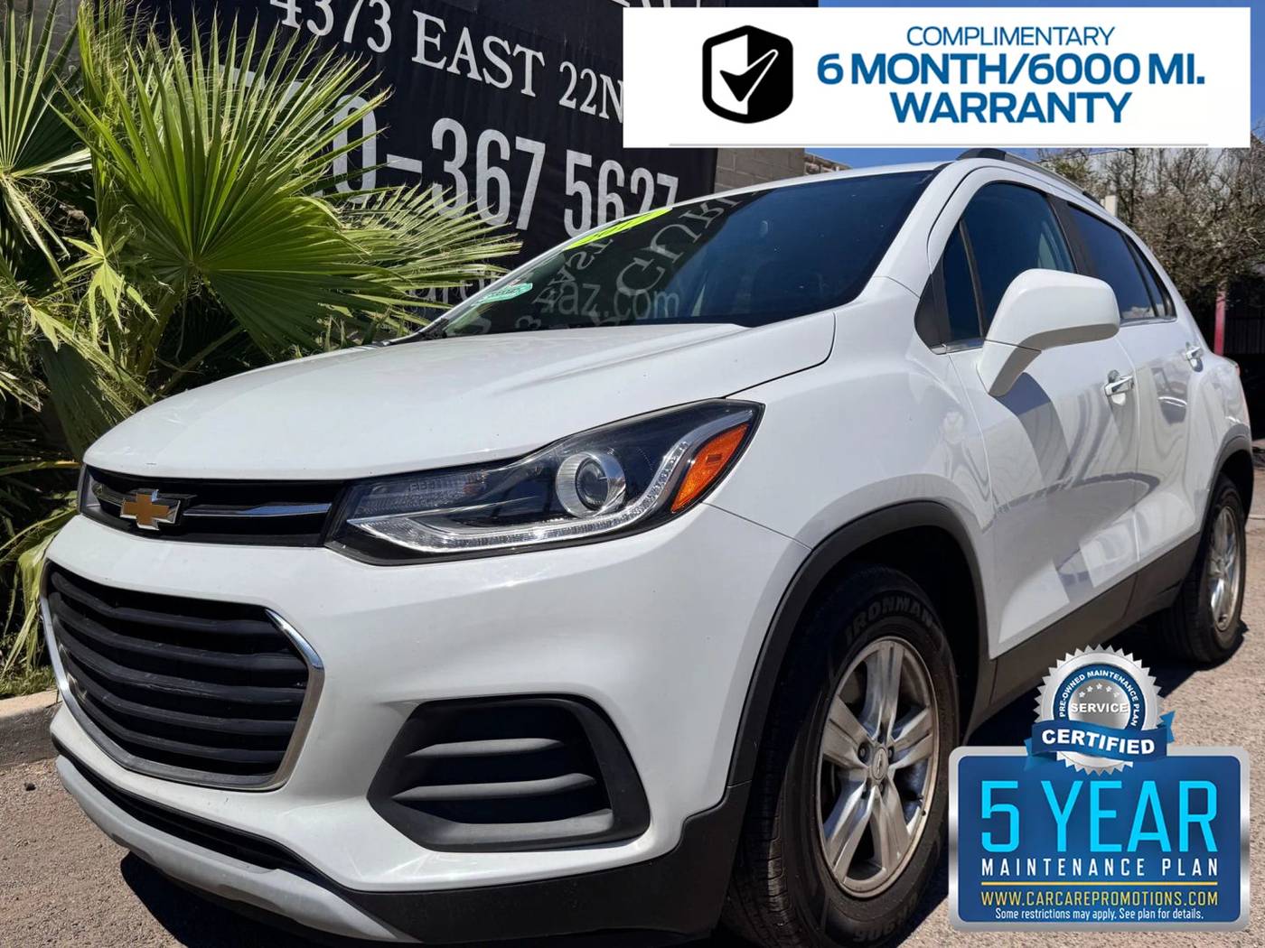 2017 Chevrolet Trax LT — SUV — 70,360 mi — Tucson, AZ