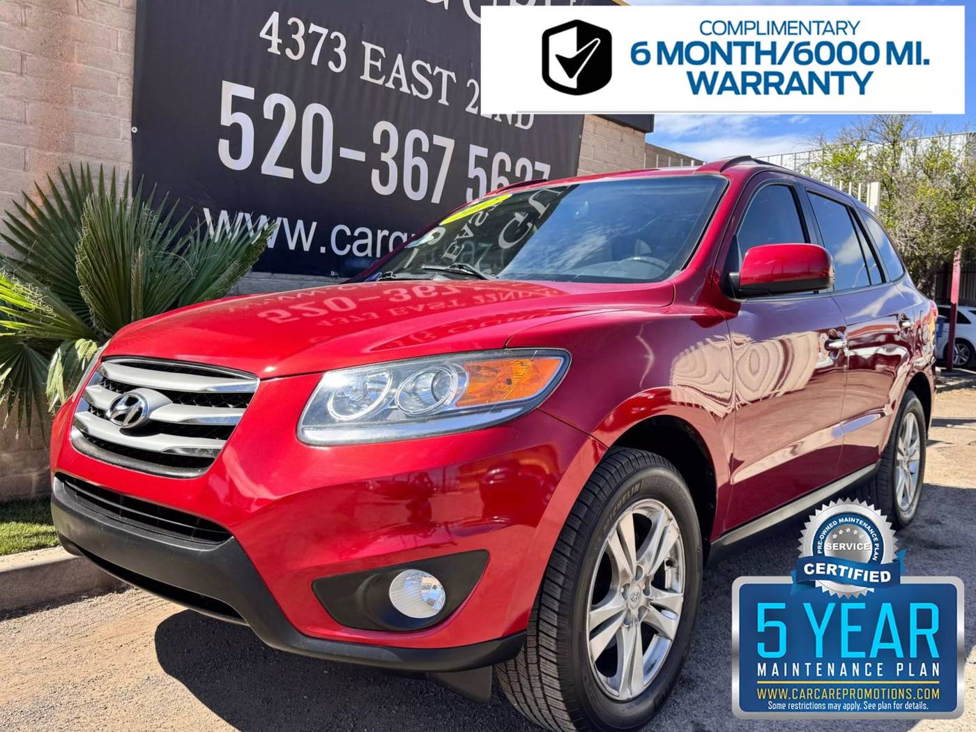 2012 Hyundai Santa Fe Limited — SUV — 119,410 mi — Tucson, AZ