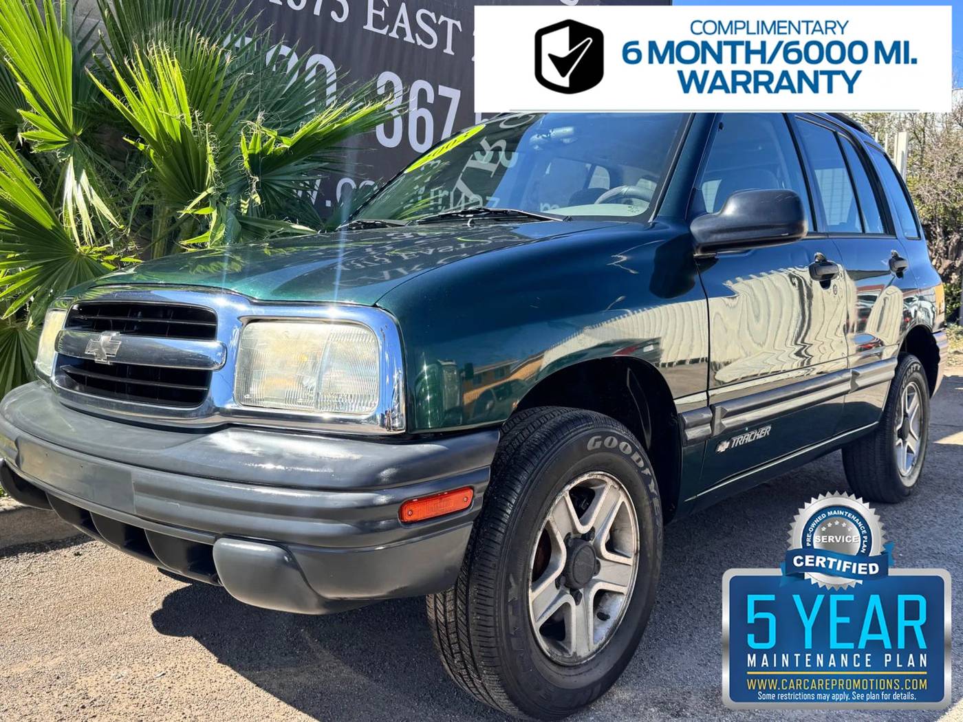 2003 Chevrolet Tracker ZR2 — SUV — 99,076 mi — Tucson, AZ